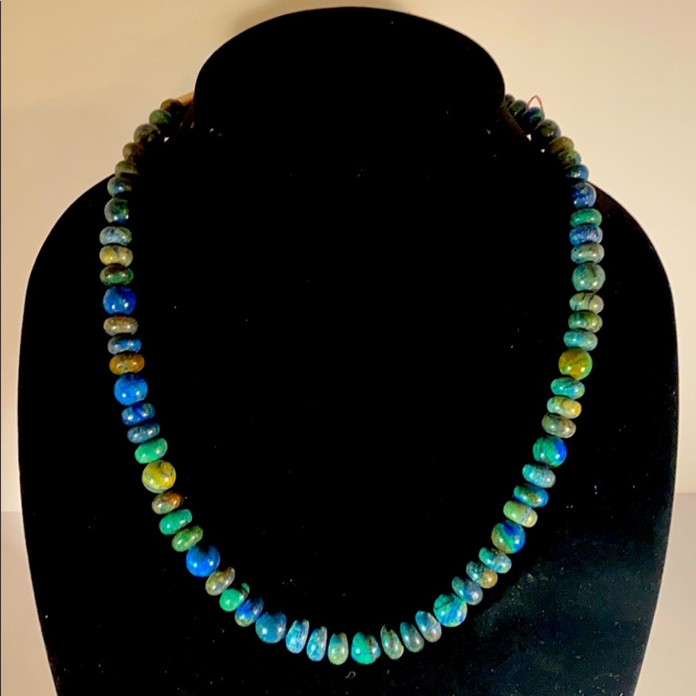 Jay King Mine Finds Turquoise Stone Necklace